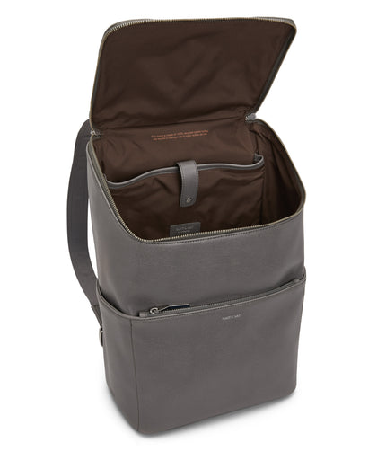 DEAN Vegan Backpack - Vintage | Color: Grey - variant::shadow