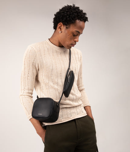 SWAE Vegan Crossbody Bag - Arbor | Color: Brown - variant::pecan