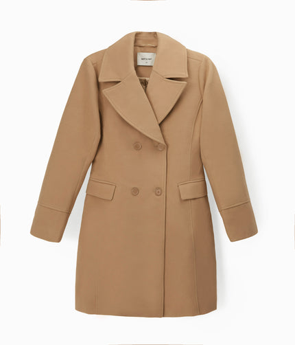 ODILIA Women's Vegan Coat | Color: Beige - variant::beige