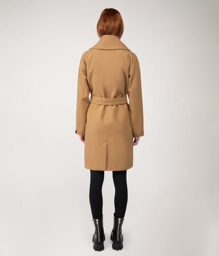 SOHEE Women's Vegan Coat | Color: Black - variant::black