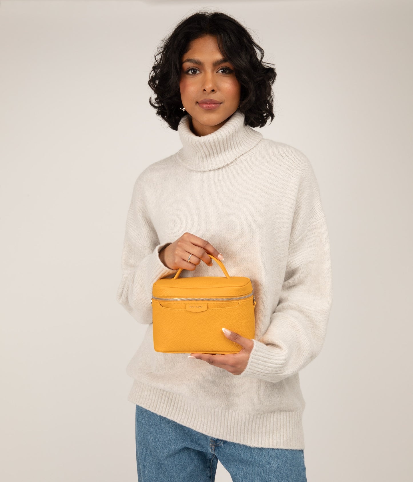 CORTNEY Vegan Crossbody Bag - Purity | Color: Red - variant::lychee
