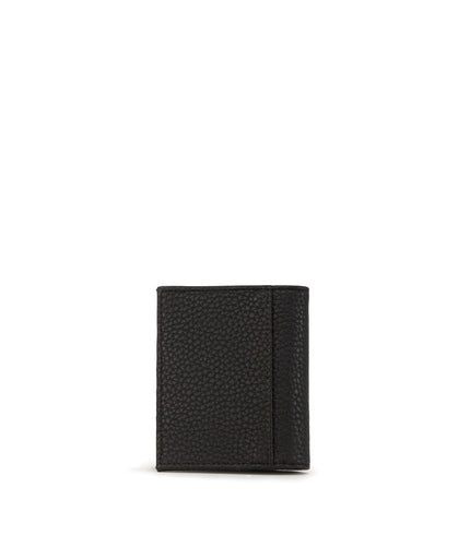 GIO Vegan Folded Wallet - Purity| Color: Black - variant::black