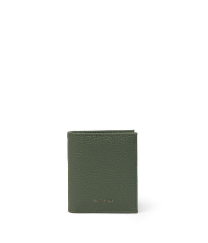 GIO Vegan Folded Wallet - Purity | Color: Green - variant::forest