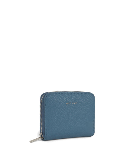 RUE Small Vegan Zip Wallet - Purity | Color: Blue - variant::galaxy