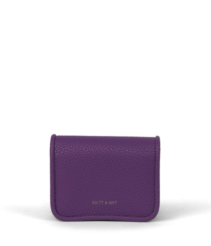 TWIGGY Vegan Wallet - Purity | Color: Purple - variant::violet