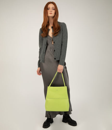 WILLA Vegan Tote Bag - Vintage | Color: Brown - variant::espresso