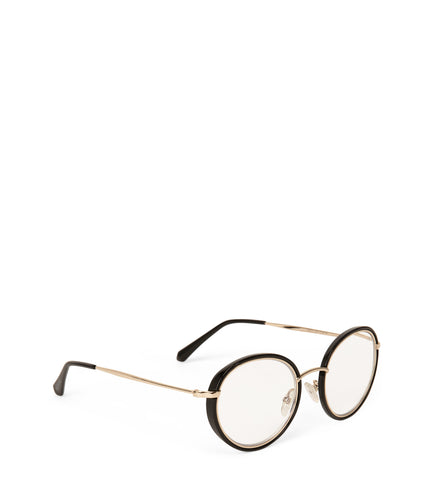 AYME-3 Recycled Round Reading Glasses | Color: Black - variant::black