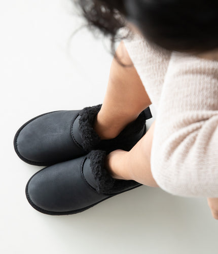 MINJEE Women's Vegan Ankle Boots | Color: Black - variant::black