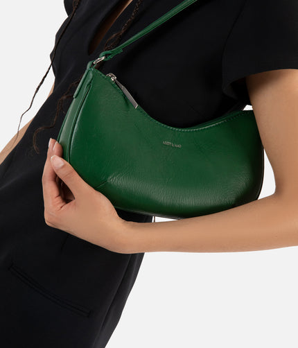 MARI Vegan Shoulder Bag - Theme | Color: White - variant::snowberry