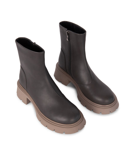 AZIO Women's Vegan Ankle Boots | Color: Brown - variant::brown