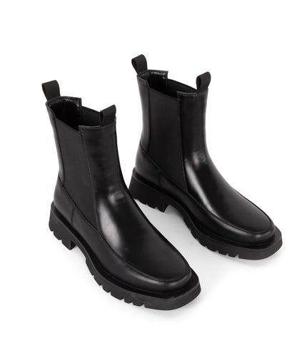 ESTER Women's Vegan Chelsea Boots | Color: Black - variant::black