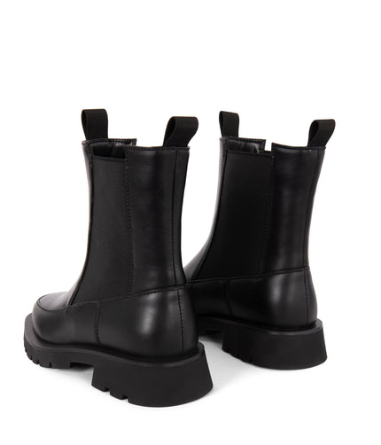 ESTER Women's Vegan Chelsea Boots | Color: Black - variant::black
