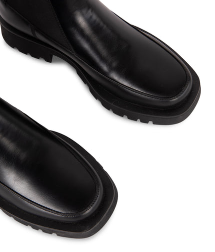 ESTER Women's Vegan Chelsea Boots | Color: Black - variant::black