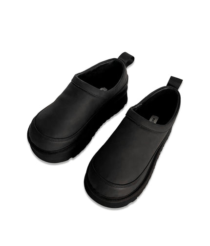 MOXI Women's Vegan Mule | Color: Black - variant::black