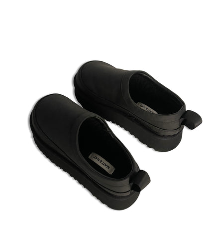 MOXI Women's Vegan Mule | Color: Black - variant::black