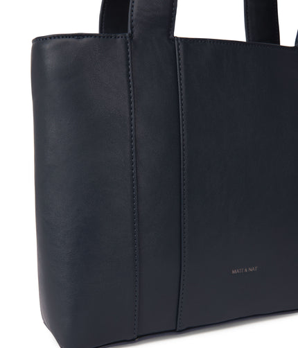 GARNI Vegan Tote Bag - Forum | Color: Navy - variant::navy