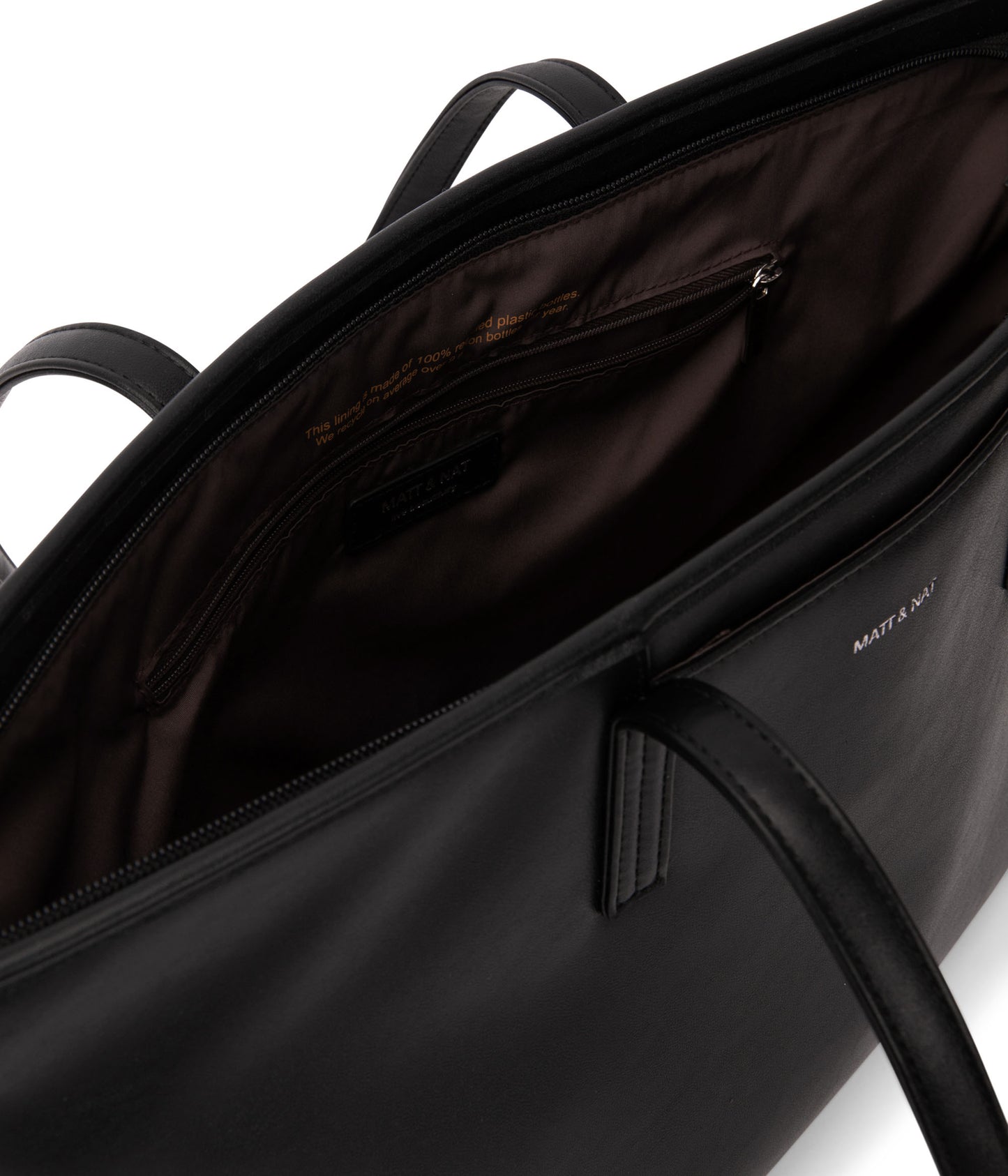 Marisa Vegan Tote Bag - Forum | Color: Black - variant::black