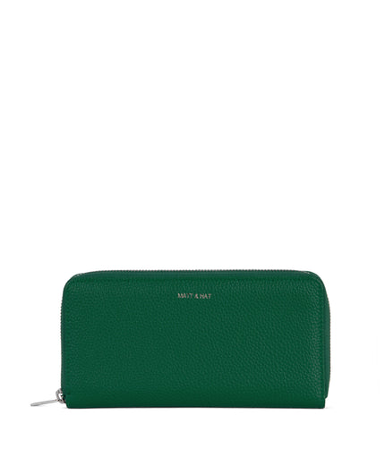 CENTRAL Vegan Wallet - Grain | Color: Avocado - variant::avocado