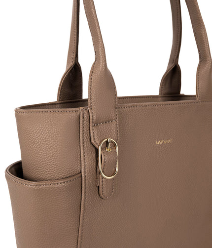 IONA Vegan Tote Bag - Grain | Color: Toffee - variant::toffee