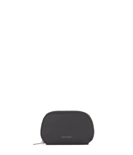 NADYA Vegan Card Holder – Grain | Color: Coal - variant::coal