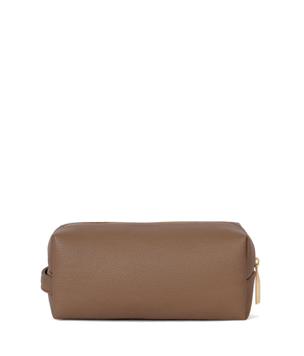 BLAIR Vegan Toiletry Case - Grain | Color: Toffee - variant::toffee