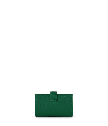 CREPE Vegan Accordion Card Holder – Grain | Color: Avocado - variant::avocado