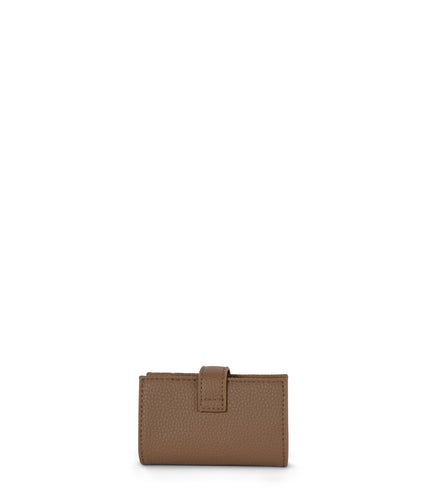 CREPE Vegan Accordion Card Holder – Grain | Color: Toffee - variant::toffee