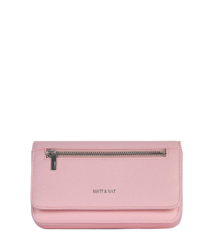 ERIN Vegan Crossbody Bag - Grain | Color: Quartz - variant::quartz
