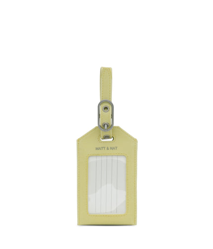 TROTTER Vegan Luggage Tag - Vintage | Color: Cactus - variant::cactus