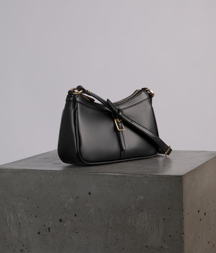 Verona Vegan Crossbody Bag - UPPEAL™ | Color: Black - variant::black