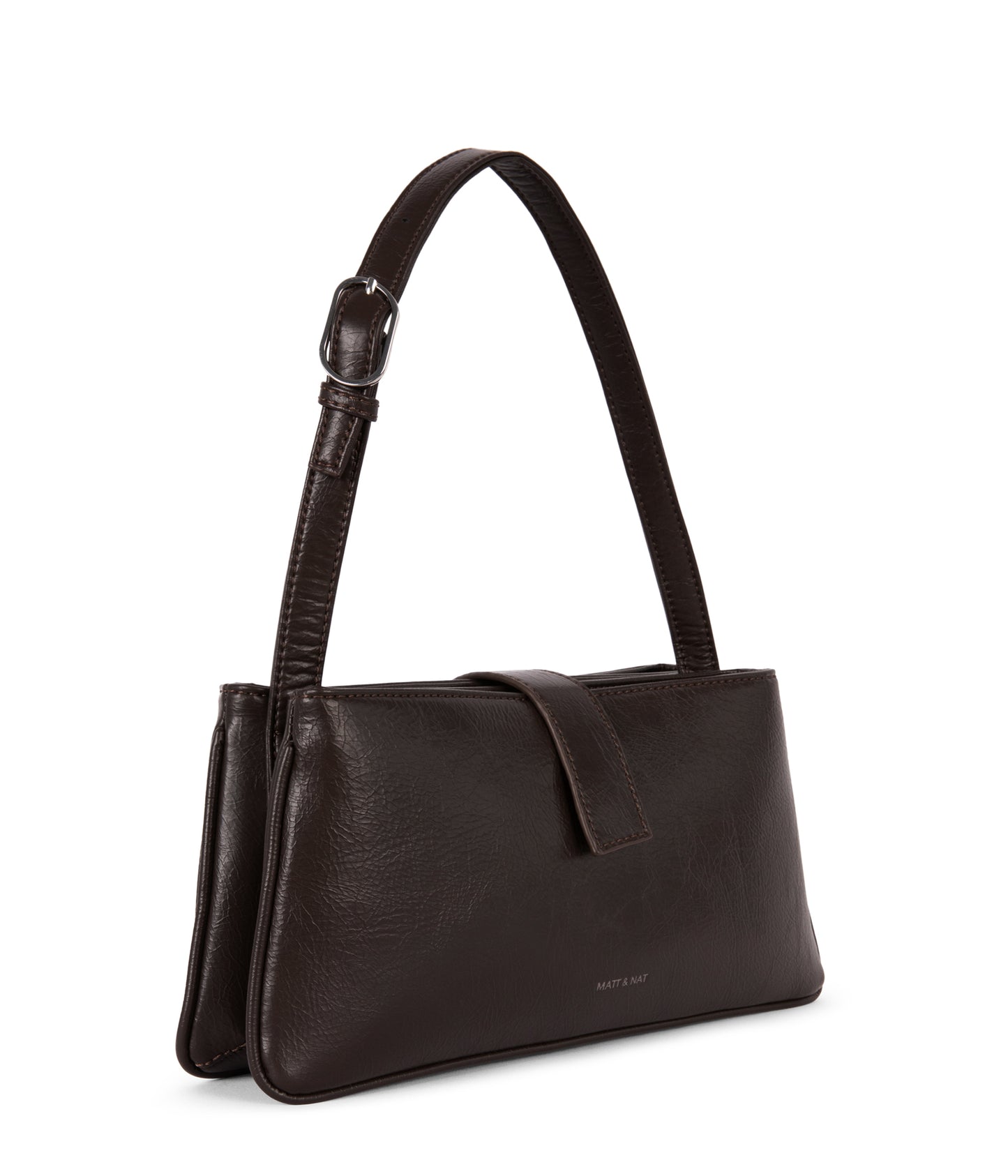 ADELINE Vegan Crossbody Bag - Theme | Color: Coffee - variant::coffee