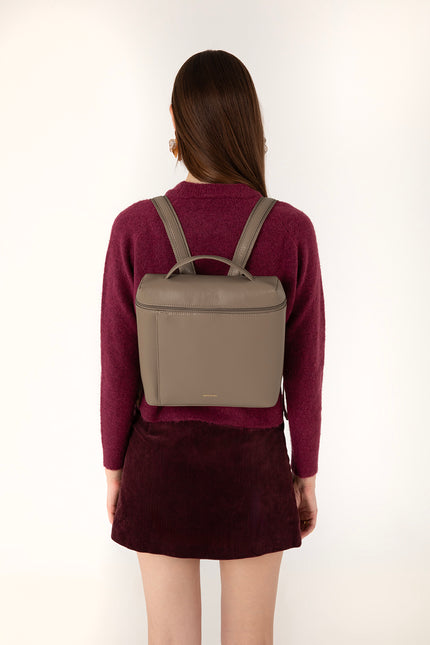 FAY Vegan Backpack - Theme | Color: Sepia - variant::sepia
