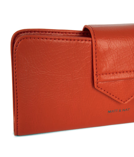 THEA Vegan Wallet – Theme | Color: Tomato - variant::tomato