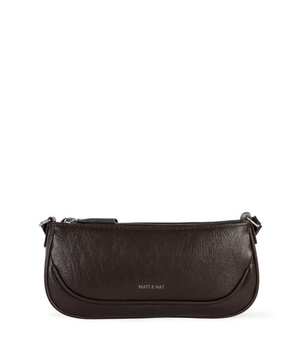 BUDDY Vegan Crossbody Bag – Theme | Color: Coffee - variant::coffee
