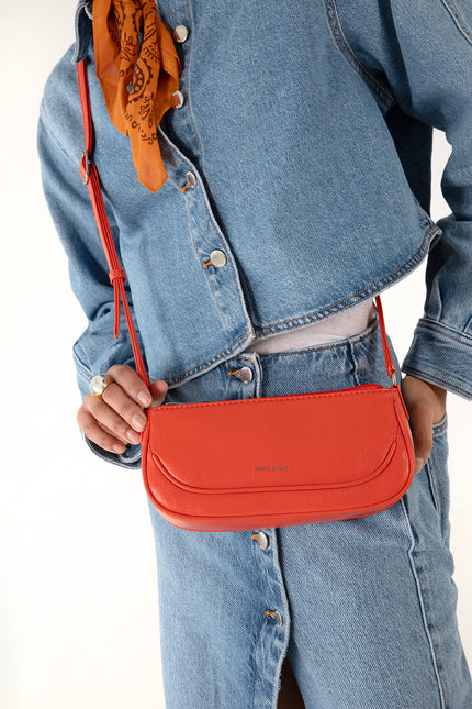 BUDDY Vegan Crossbody Bag – Theme | Color: Coffee - variant::coffee