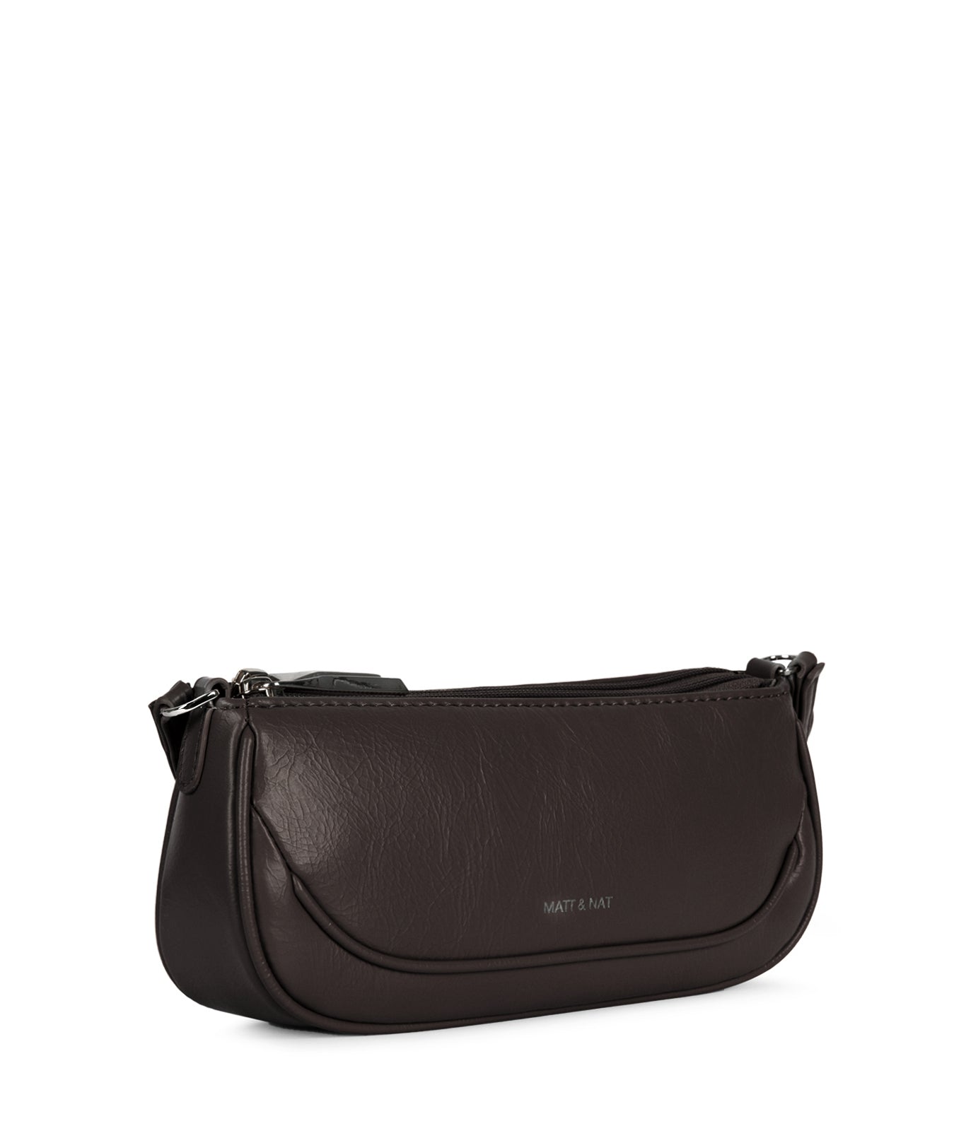 BUDDY Vegan Crossbody Bag – Theme | Color: Coffee - variant::coffee