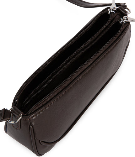 BUDDY Vegan Crossbody Bag – Theme | Color: Coffee - variant::coffee