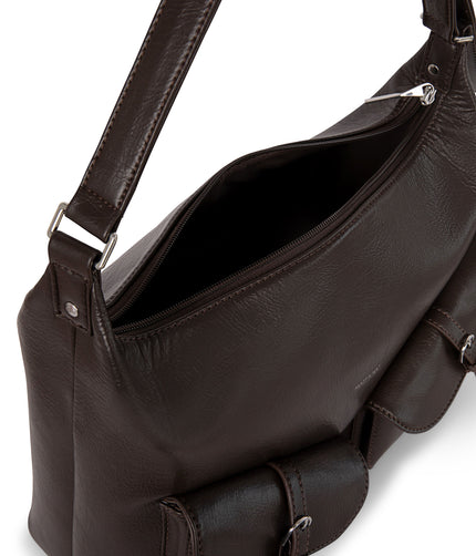 MALDA Vegan Shoulder Bag – Theme | Color: Coffee - variant::coffee