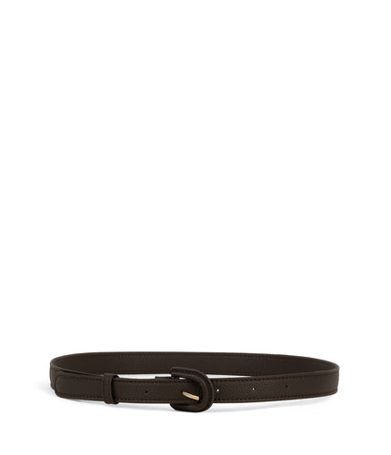 JUANA Women's Vegan Leather Belt | Color: Fudge - variant::fudge