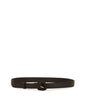JUANA Women's Vegan Leather Belt | Color: Fudge - variant::fudge