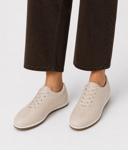 AZARA Women's Vegan Sneakers | Color: Brown - variant::brown