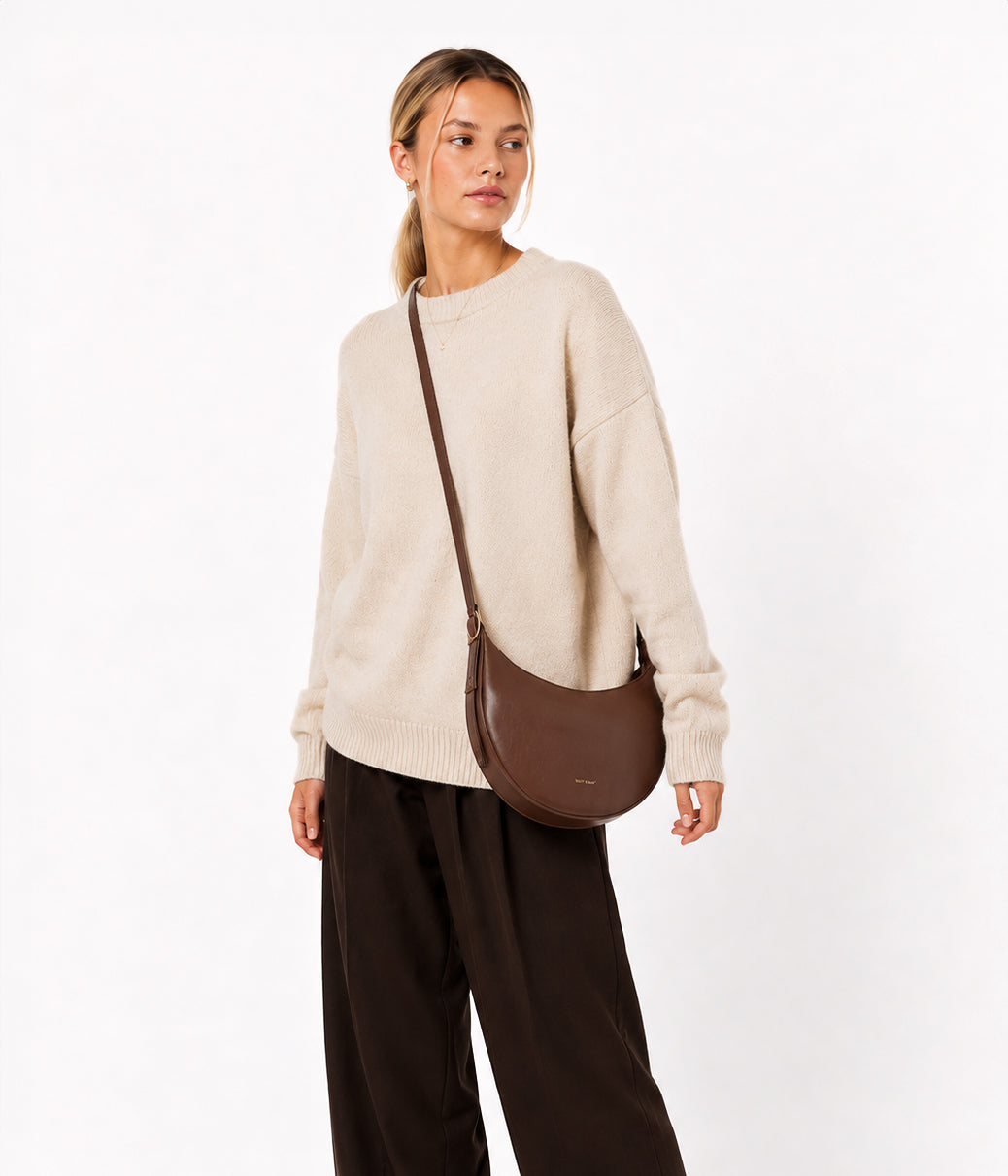 FATE Vegan Crossbody Bag - Forum | Color: Cocoa - variant::cocoa