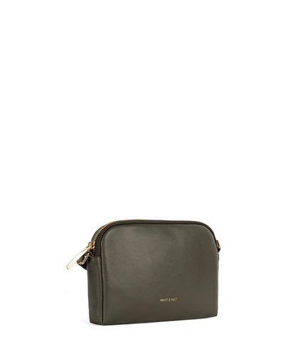 KRISTY Slim Vegan Crossbody Bag - Forum | Color: Pickle - variant::pickle