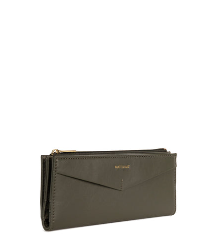 ROME Vegan Bifold Wallet - Forum | Color: Pickle - variant::pickle