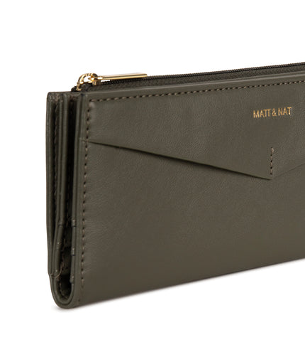 ROME Vegan Bifold Wallet - Forum | Color: Pickle - variant::pickle