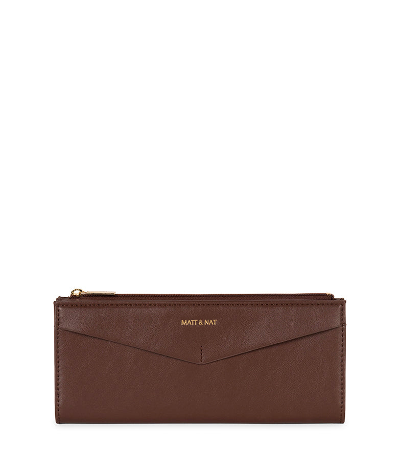 ROME Vegan Bifold Wallet - Forum | Color: Cocoa - variant::cocoa