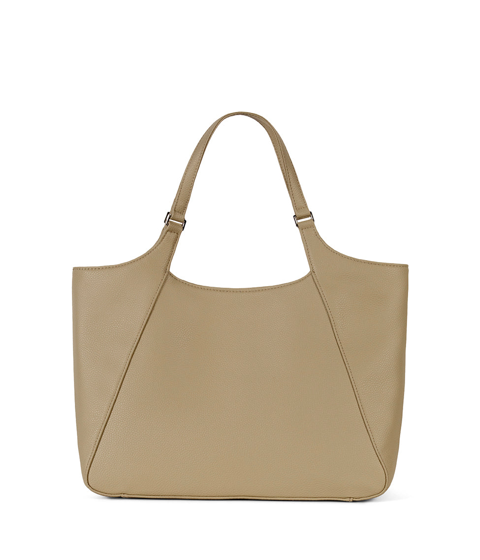CHARLOT Vegan Tote Bag - Grain | Color: Almond - variant::almond