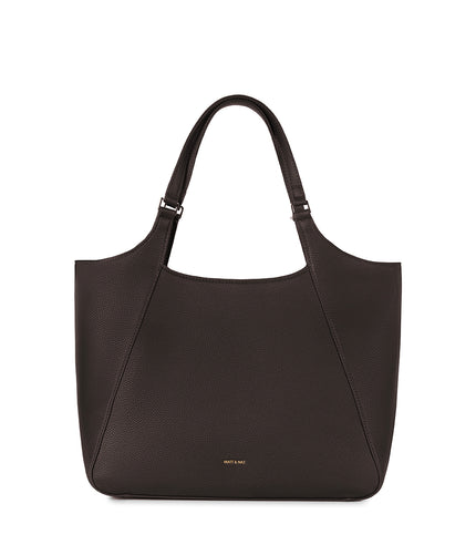 CHARLOT Vegan Tote Bag - Grain | Color: Fudge - variant::fudge