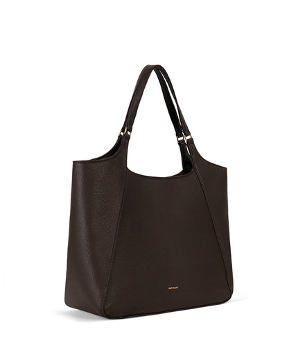 CHARLOT Vegan Tote Bag - Grain | Color: Fudge - variant::fudge