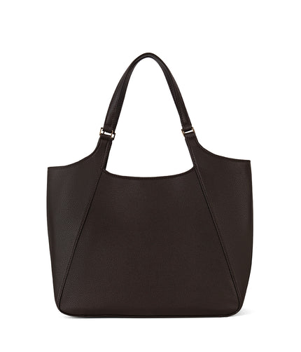 CHARLOT Vegan Tote Bag - Grain | Color: Fudge - variant::fudge
